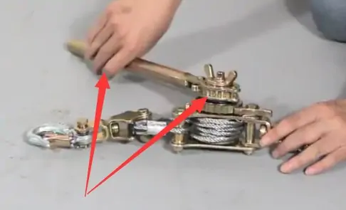 成华手动电力紧线器